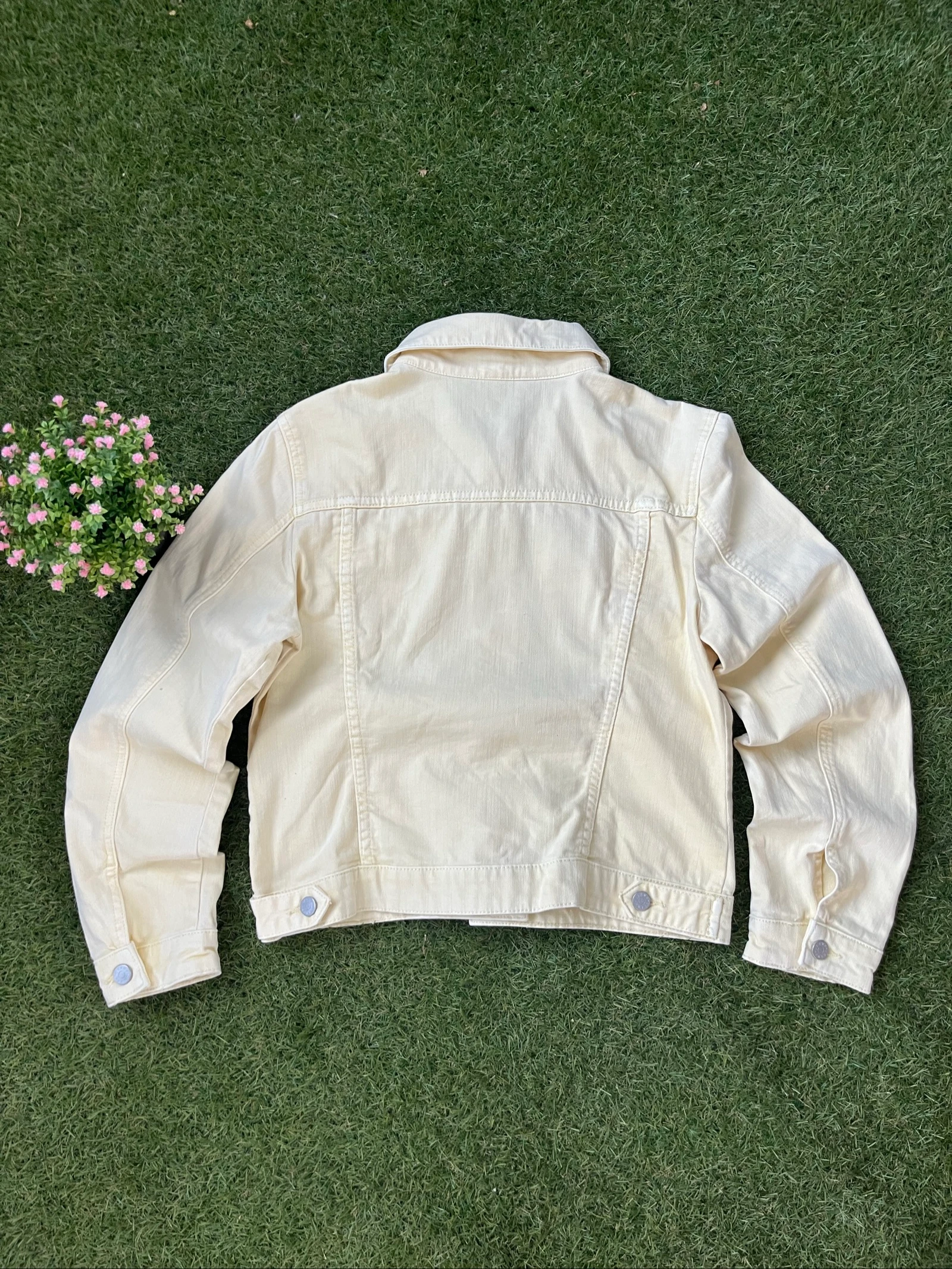 Chaqueta Vaquera Crema | Comercio Modaland | Talla M – photo 2